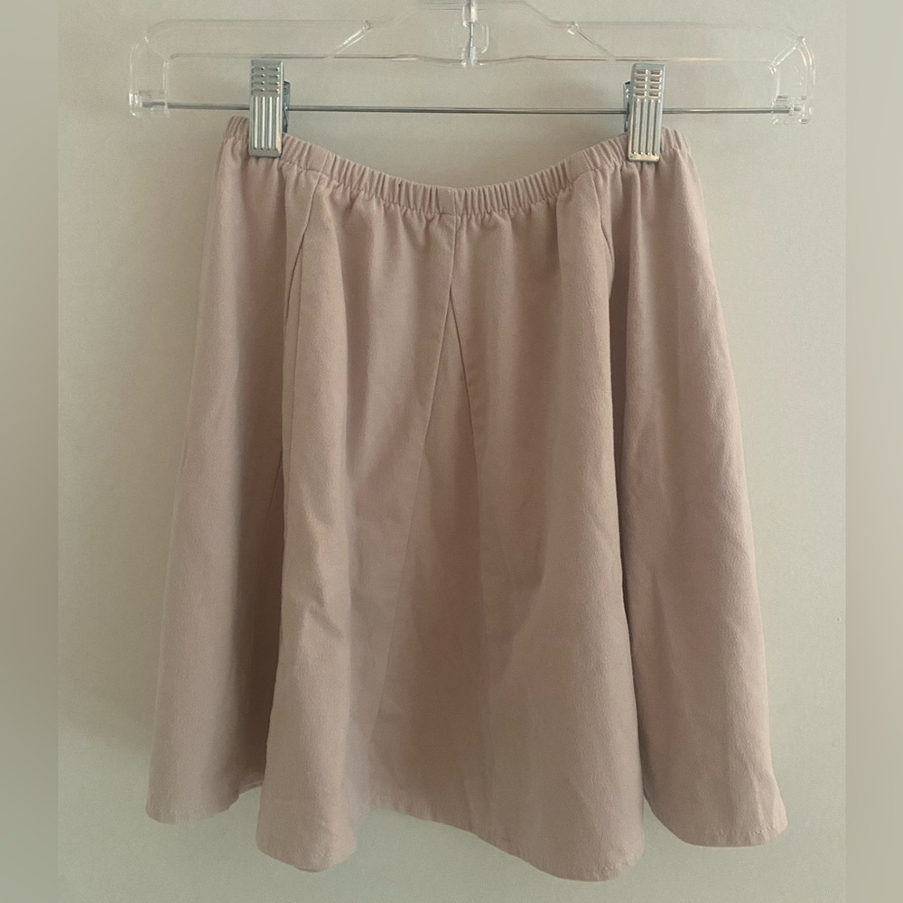 Brandy Melville Blush Pink A-Line Mini Skirt